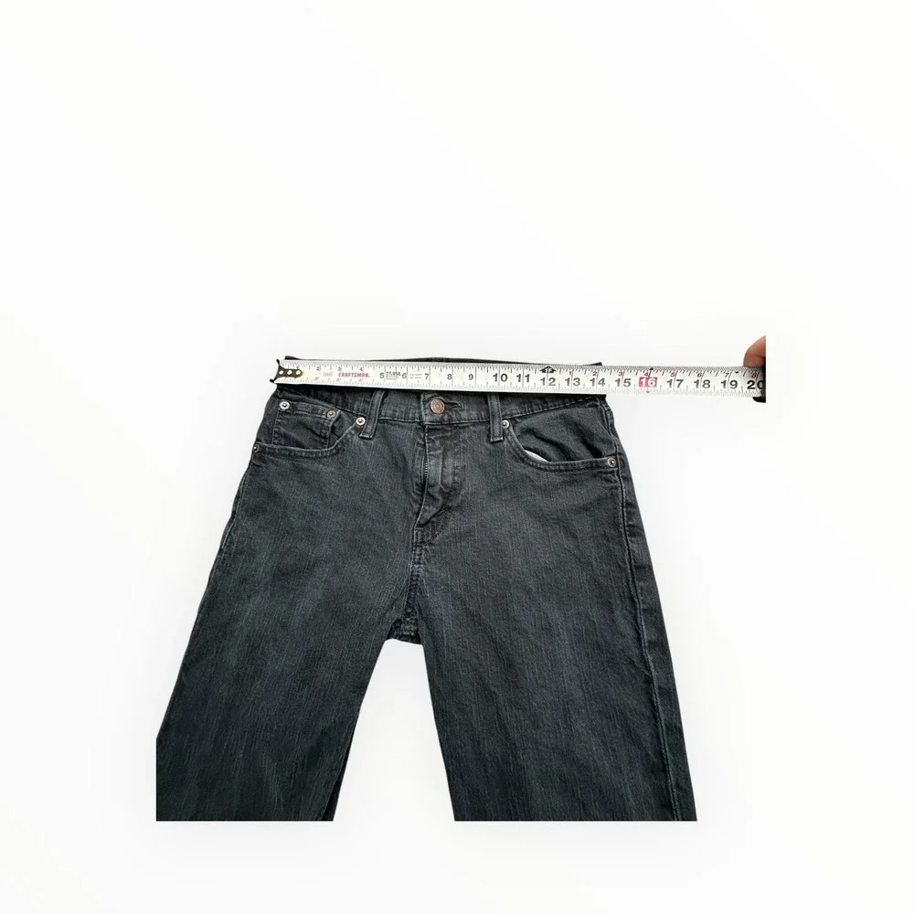 Levis 511 Slim Fit Jeans Mens 30x30 Faded Black Denim Pants‎ 04511-4406